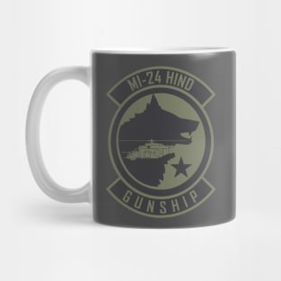 MI-24 Hind Patch (Subdued) Mug